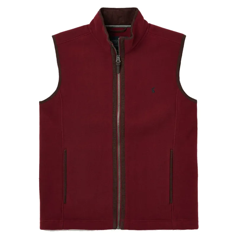 Joules Coxton Fleece Gilet - Port